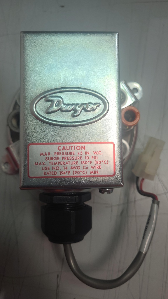 ASSY,VENT SWITCH,.15-55" W.C.