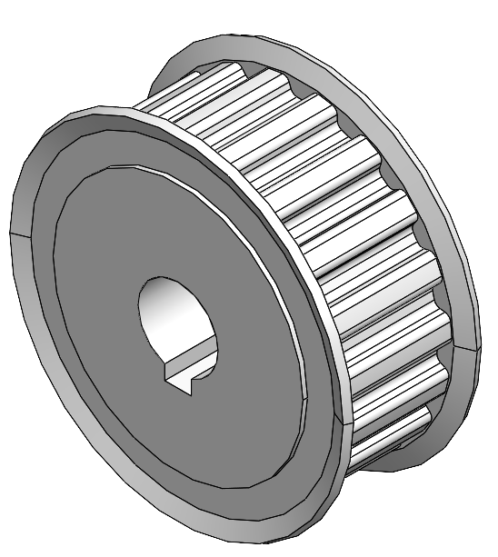 Lift transmission pulley belt - TRACEN 35311019 (machanized) SMT