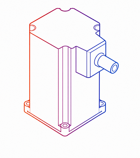 [EP08-003194A] Step motor assy (motor+pulley)