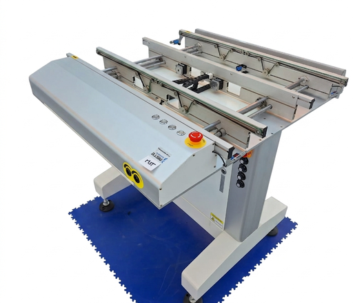 [e_TN-BCH-280-1000D_BC240703310_SHENZHEN TRINITY] 1000mm High Version Dual lane tw segments Belt conveyor MSTECH BC240703310